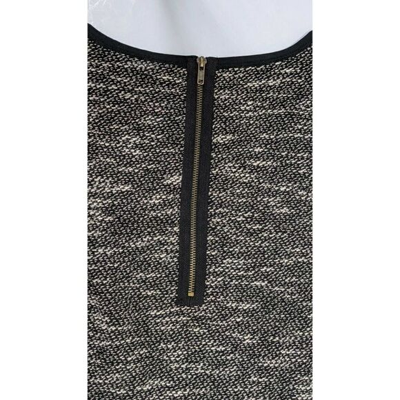 Soft Surroundings Size 2X Black Cream Boulce Top Exposed Zipper - Picture 6 of 11